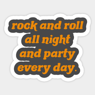 RockRoll Sticker